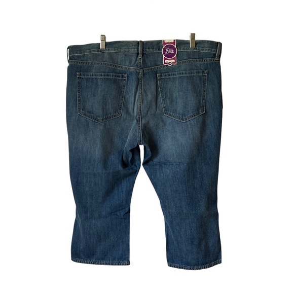 NWT OLD NAVY The Diva Cotton Denim Crop Jeans Plus Size 18 - Picture 3 of 8
